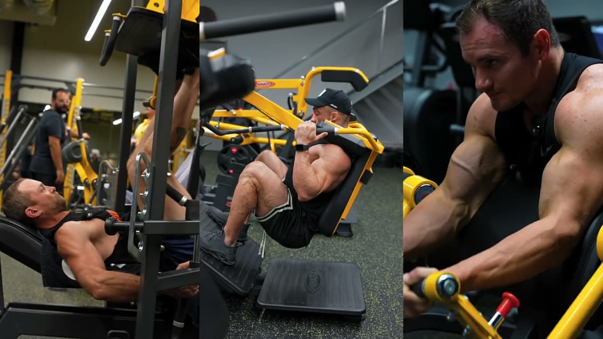 Still from the Athletic Gym film